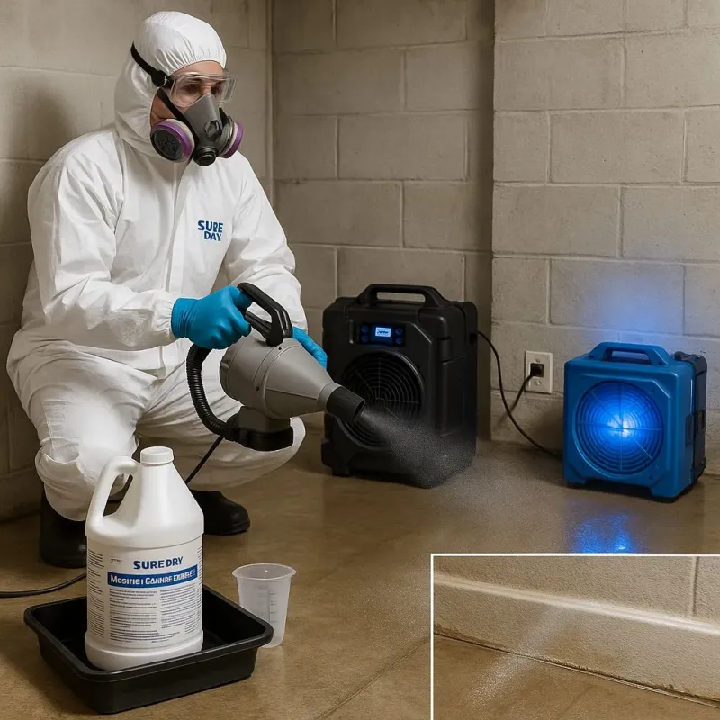 Sanitization and Odor Removal process in Fairwood, WA