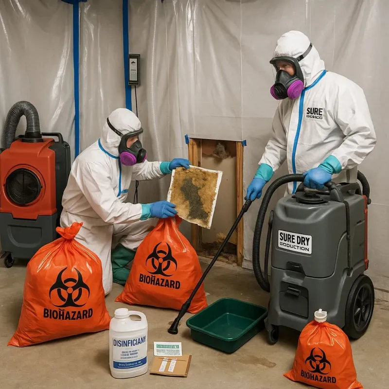 Contaminated Water Handling Protocols process in Fairwood, WA