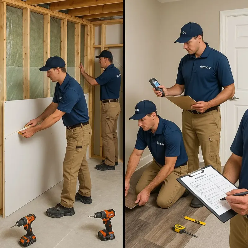Repairs and Reconstruction process in Fairwood, WA